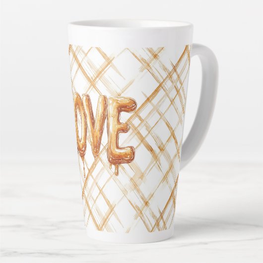 Caramel Candy Love Latte Mok (Rechterhoek)