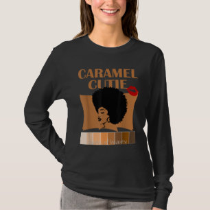 Caramel Cutie Natural voor schaduwen van zwarte kl T-shirt