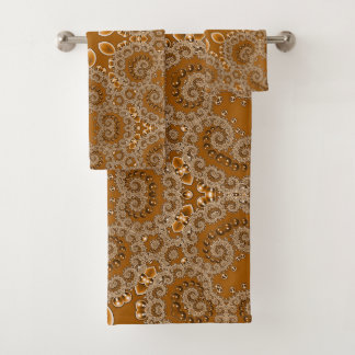 Caramel Fractal Lace 