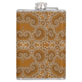 Caramel Fractal Lace Heupfles (Achterkant)