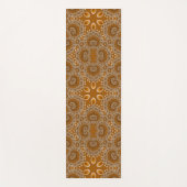 Caramel Fractal Lace Yogamat (Voorkant)
