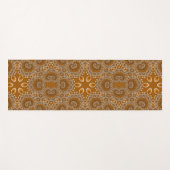 Caramel Fractal Lace Yogamat (Voorkant (horizontaal))