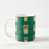 Caramel glacé Macchiato Café Mug (Gauche)
