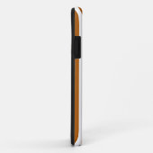 Caramel Modern Stripes Case-Mate iPhone Case (Achterkant/rechts)