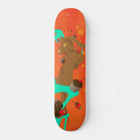 Caramel Pleasure Skateboard (Voorkant)