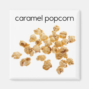 Caramel Popcorn koelkast Magnet Magneet
