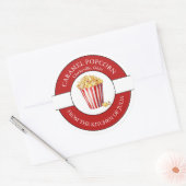 Caramel Popcorn Label (Envelop)