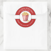Caramel Popcorn Label (Tas)
