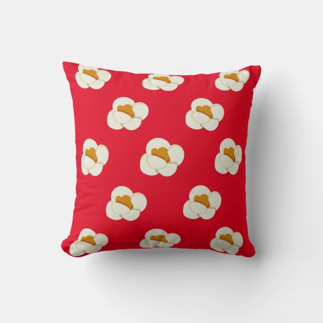 Caramel Popcorn Pattern Kussen (Voorkant)