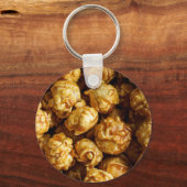 Caramel Popcorn Sleutelhanger (Voorkant)