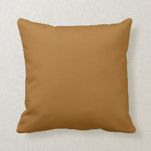 Caramel Tan Brown Solid Trend Color Background Kussen