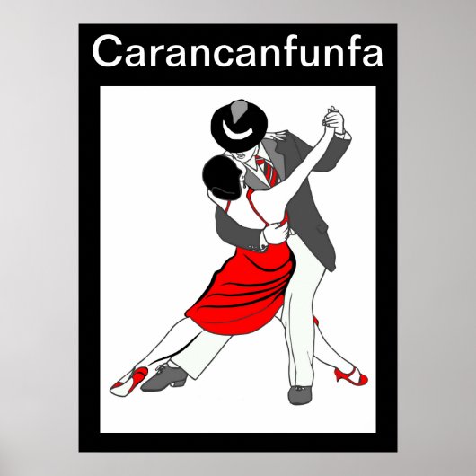 Carancanfunfa Tango Poster (Voorkant)