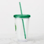 Carapace Green Badge Acryl Drinkbeker (Links)