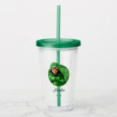 Carapace Green Badge Acryl Drinkbeker (Voorkant)