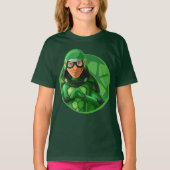 Carapace Green Badge T-shirt (Voorkant)