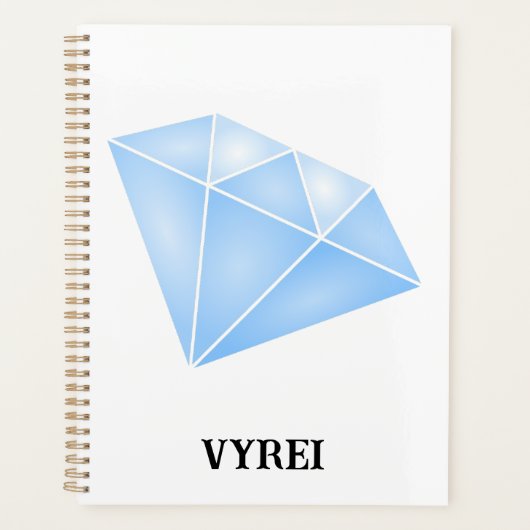 Carat diamant bleu brillant (Devant)