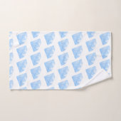 Carat diamant bleu brillant (Serviette à main)