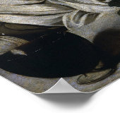 Caravaggio - Bacchus als een dolescente Poster (Hoek)