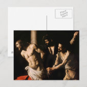 Caravaggio - Christus in de Kolom Briefkaart (Voorkant / Achterkant)