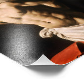 Caravaggio - Christus in de Kolom Foto Afdruk (Hoek)