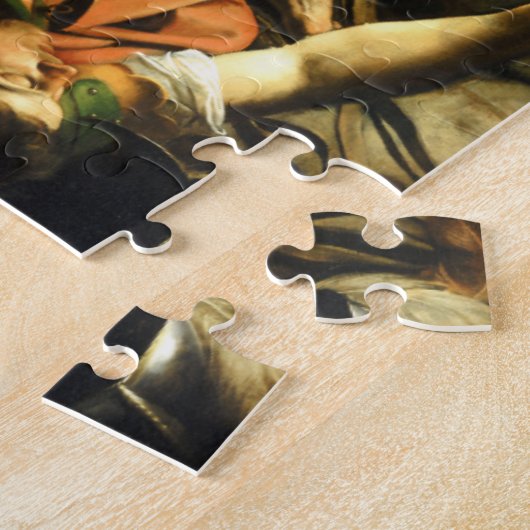 Caravaggio Conversion du Puzzle St Paul (Côté)