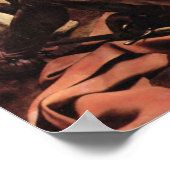 Caravaggio-Conversion van Saul Poster (Hoek)