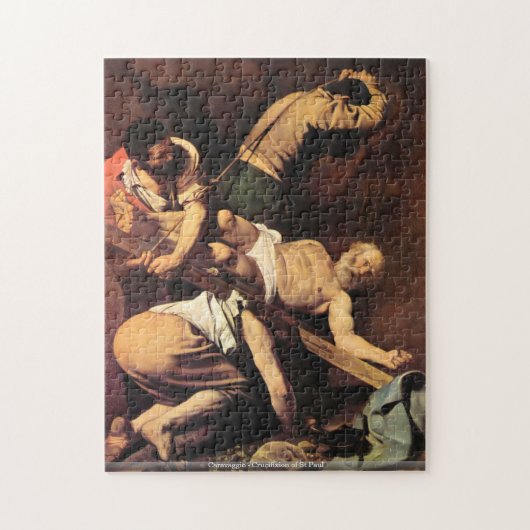 Caravaggio - crucifixion de puzzle de St Paul (Vertical)