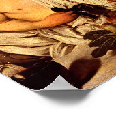 Caravaggio - De Adolescent Bacchus Poster (Hoek)