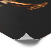 Caravaggio-De onthoofding van John de Baptist Poster (Hoek)