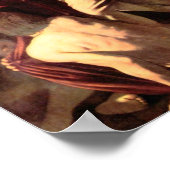 Caravaggio-De zeven werken van genade Poster (Hoek)