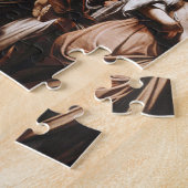 Caravaggio - De zeven werken van het Mercy schilde Legpuzzel (Zijkant)