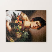 Caravaggio Garçon avec un panier de puzzle de frui (Horizontal)