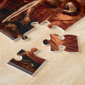 Caravaggio - Heropleving van de puzzel van Lazarus (Zijkant)