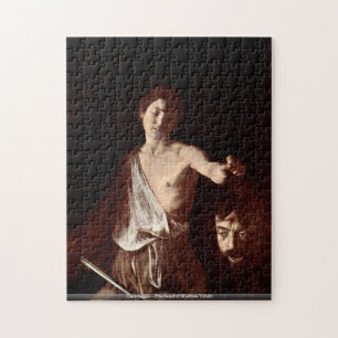 Caravaggio - Hoofd van de puzzel van Medusa Tondo
