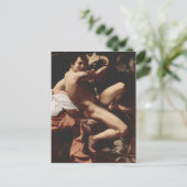 Caravaggio- John the Baptist Briefkaart (Staand voorkant)