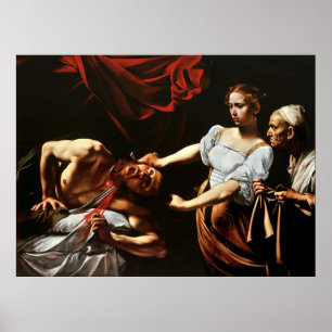 Caravaggio Judith Beheading Holofernes 1599 Poster