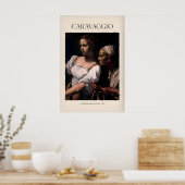 Caravaggio Kunstprint - Judith Onthoofdt Holoferne Poster (Keuken)