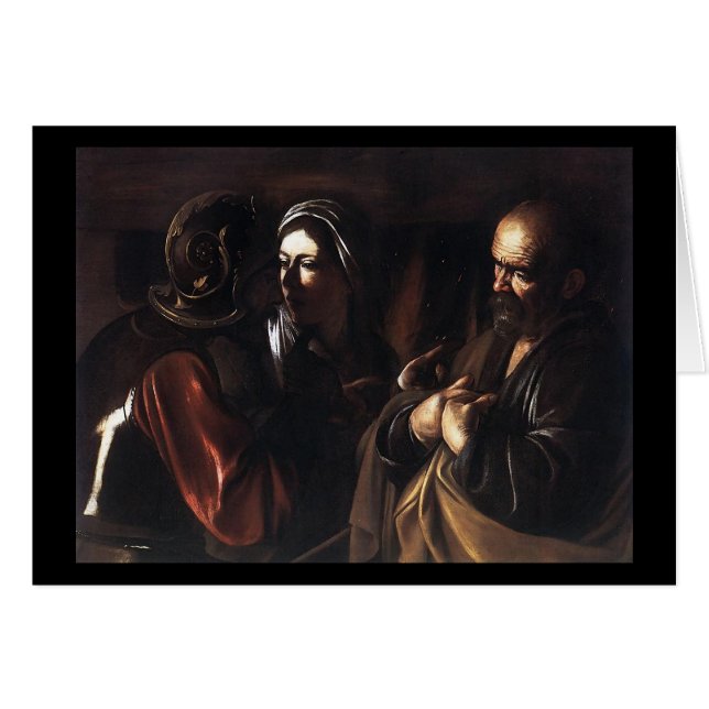 Caravaggio le démenti de St Peter (Devant horizontal)