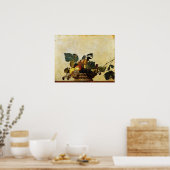 Caravaggio - mand van fruit 1596 poster (Keuken)