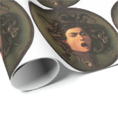 Caravaggio - Medusa - Classic Italy Artwork Cadeaupapier (Rol Hoek)