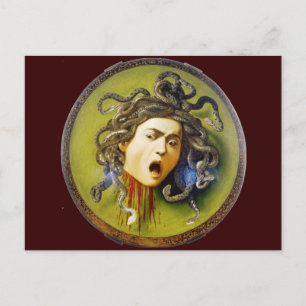 Caravaggio Medusa Fine Art Briefkaart