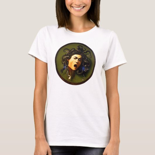 Caravaggio Medusa T-shirt (Voorkant)