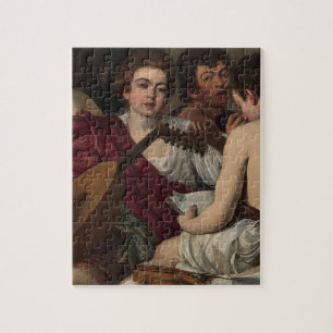 Caravaggio - Musici - Klassieke kunst Legpuzzel