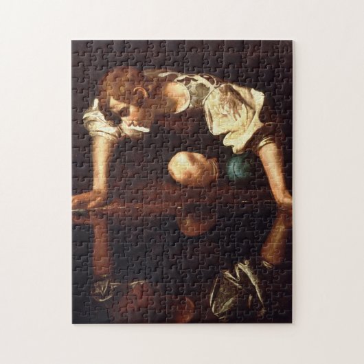 CARAVAGGIO - Narcissus 1598 Legpuzzel (Verticaal)
