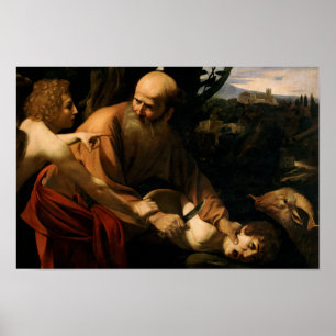 Caravaggio - offers Isaac Poster