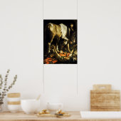 Caravaggio - omschakeling op weg naar Damascus 160 Poster (Keuken)
