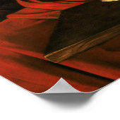 Caravaggio - Saint Jerome Writing Poster (Hoek)