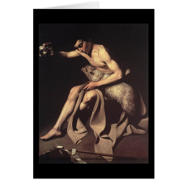 Caravaggio St John The Baptist (Voorkant)
