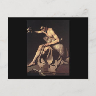 Caravaggio St John The Baptist Briefkaart