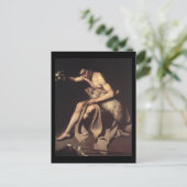 Caravaggio St John The Baptist Briefkaart (Staand voorkant)